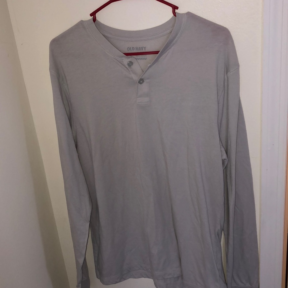 Men’s L Old Navy Long-sleeve Henley